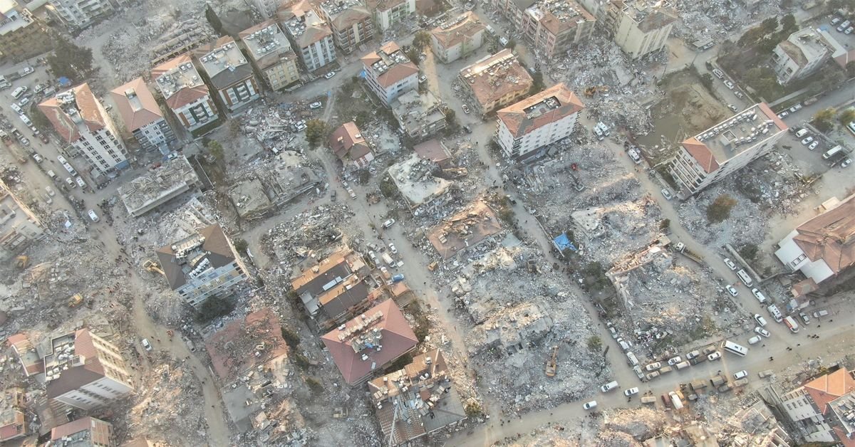 Zente Insaat Deprem Havadan Bakis